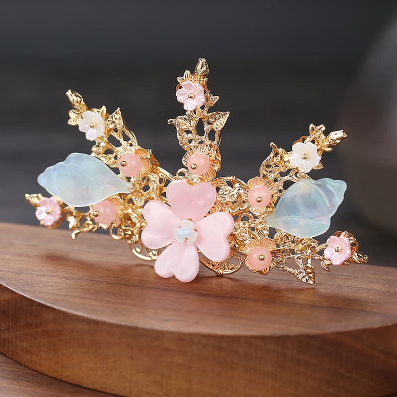 結婚式 アクセサリー 桜の舞 かんざし簪 まとめ髪飾り