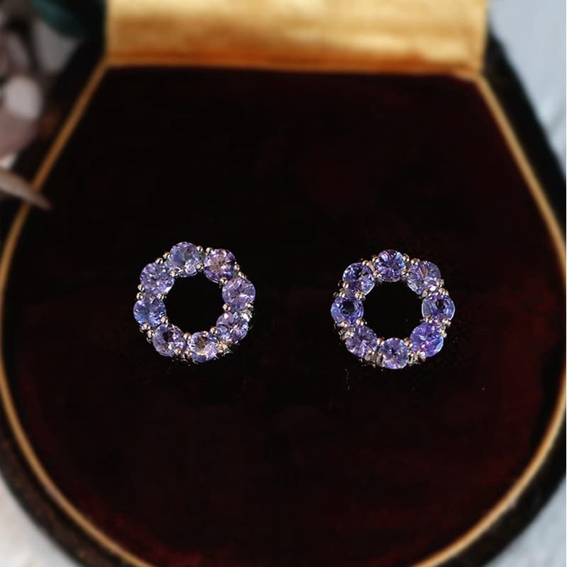 結婚式 アクセサリー 愛の輪モチーフ ウェディングピアス
