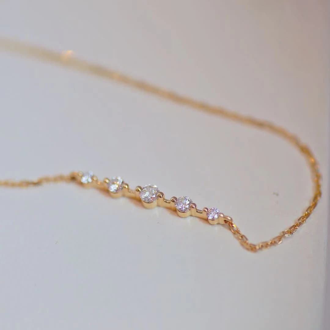 結婚式 アクセサリー 煌めき小粒ビジュー ブレスレット