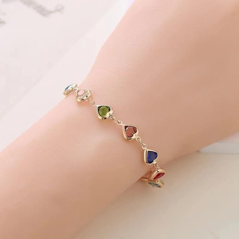 結婚式 アクセサリー 愛と調和の結晶ブレスレット