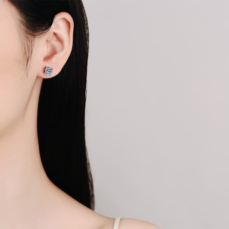 結婚式 アクセサリー 輝きが美しい プリンセスカットピアス