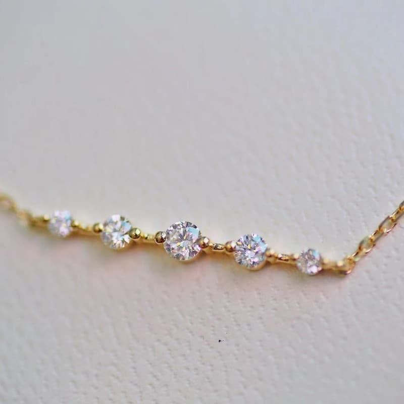 結婚式 アクセサリー 煌めき小粒ビジュー ブレスレット
