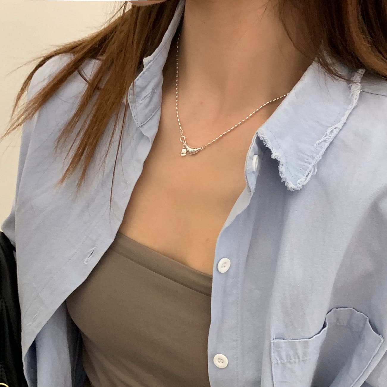 結婚式 アクセサリー 優美なしずく玉ネックレス