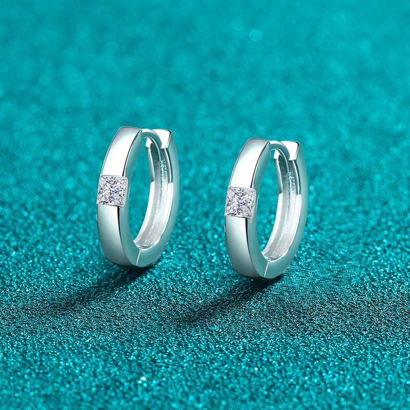 結婚式 アクセサリー クリスタル フープ ピアス