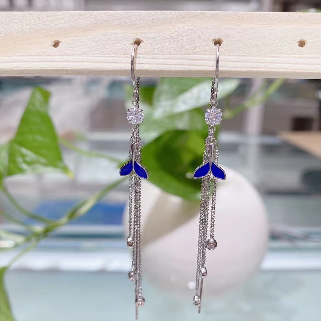 結婚式 アクセサリー 華やか蝶々ロングピアス