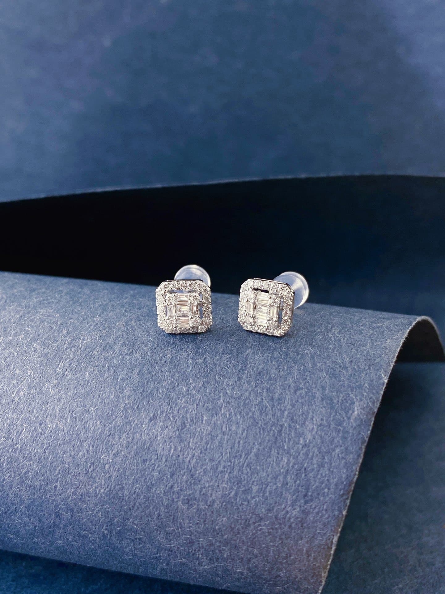 結婚式 アクセサリー 煌めきモザイクピアス