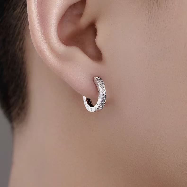 結婚式 アクセサリー シンプル フープ ピアス