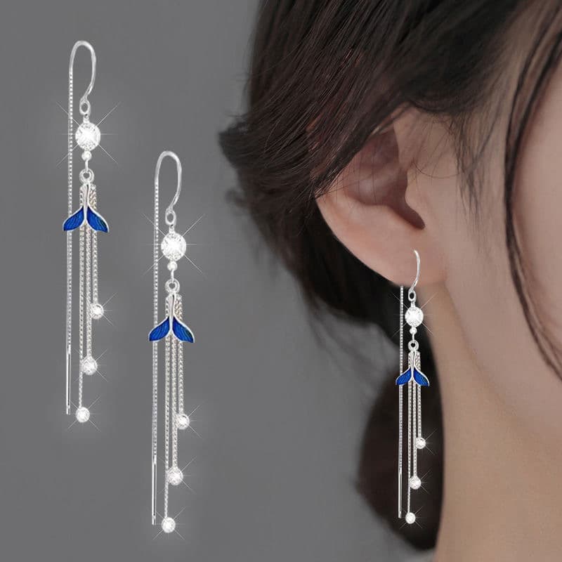 結婚式 アクセサリー 華やか蝶々ロングピアス