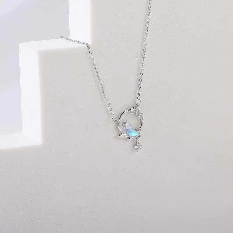 結婚式 アクセサリー 蝶モチーフ クリスタルネックレス