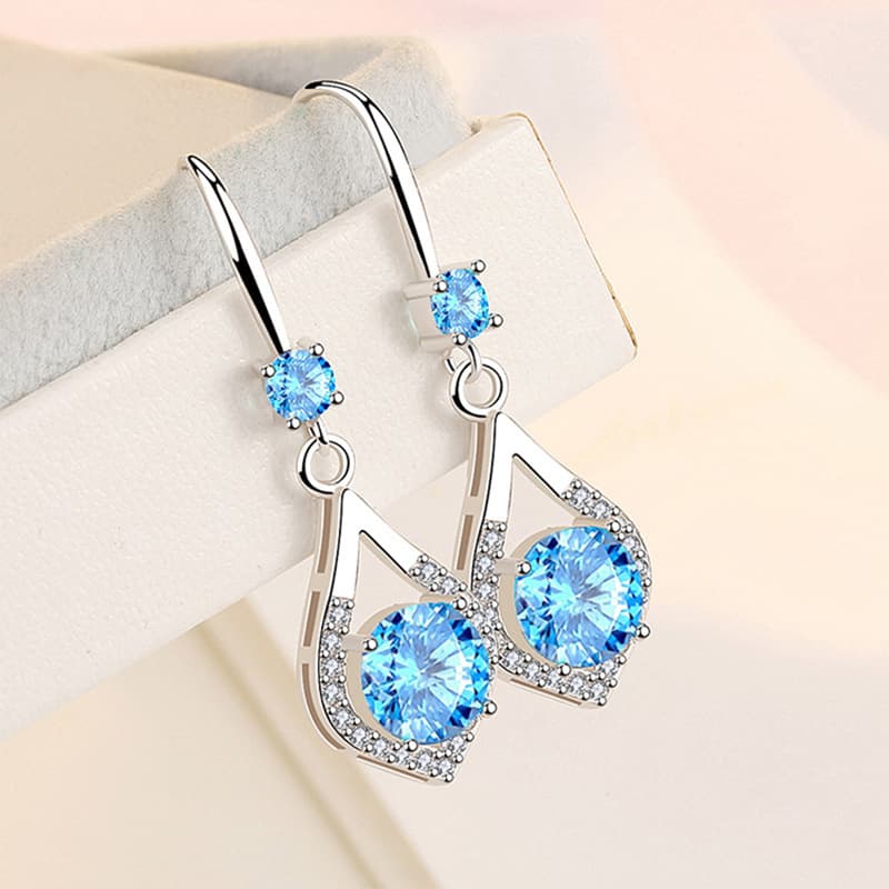 結婚式 アクセサリー 雫モチーフ ドロップピアス