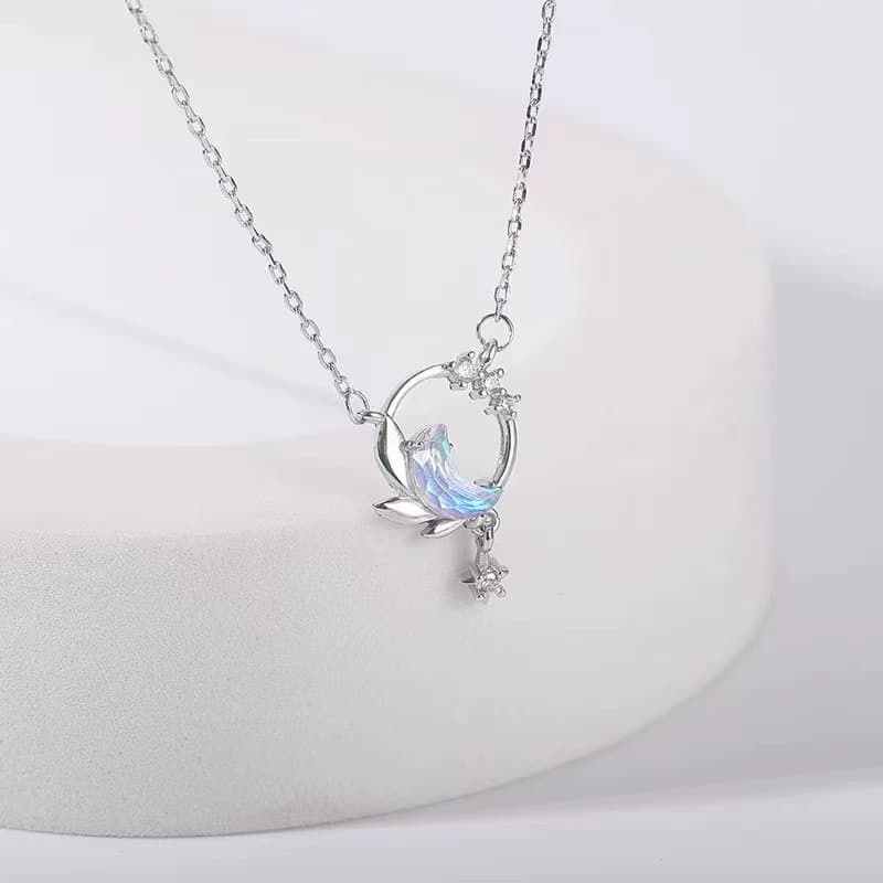 結婚式 アクセサリー 蝶モチーフ クリスタルネックレス