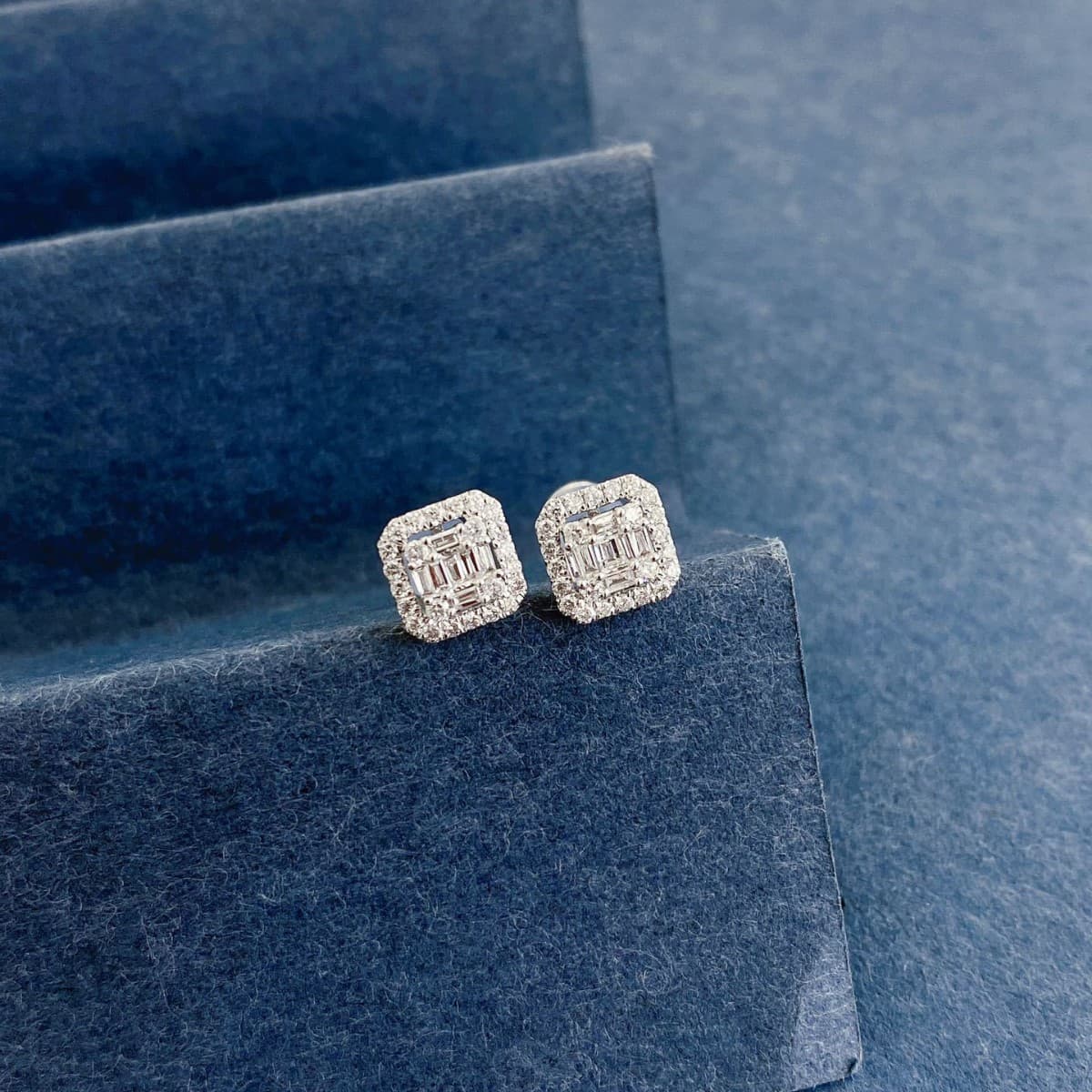 結婚式 アクセサリー 煌めきモザイクピアス