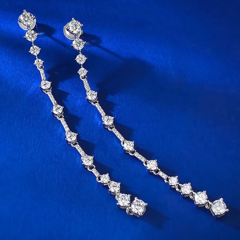 結婚式 アクセサリー 揺れるしずく ストレートピアス
