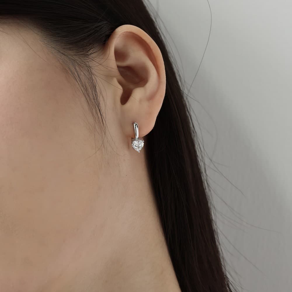 結婚式 アクセサリー 優美なハートクリスタル ウェディングセット